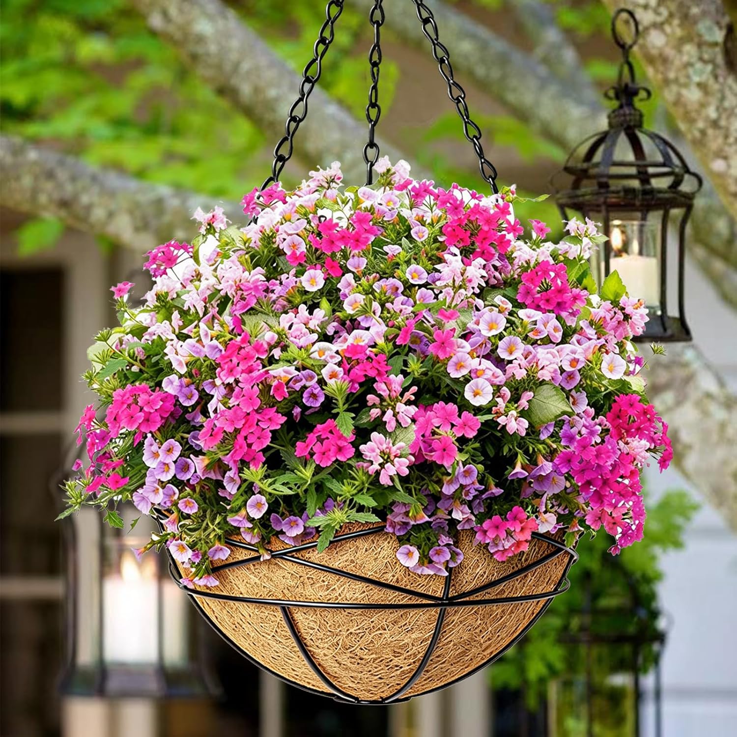 Metal hanging planter - Image 2